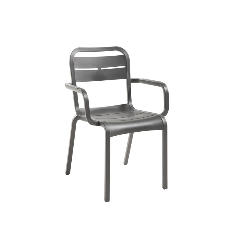 Fauteuil de salle à manger Premium Premium, Gris anthracite