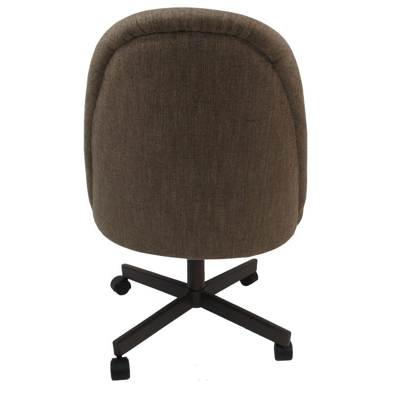 Chaise d'appoint rembourré, Beige bassin, Café