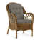 Chaise avec accoudoirs rembourrée Everglade