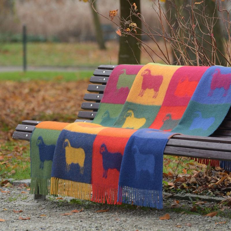 The Sheep Collection Throw Blanket