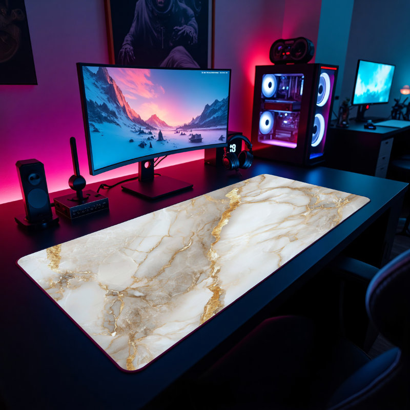 Polyester Desk Pad, 23.6x13.8