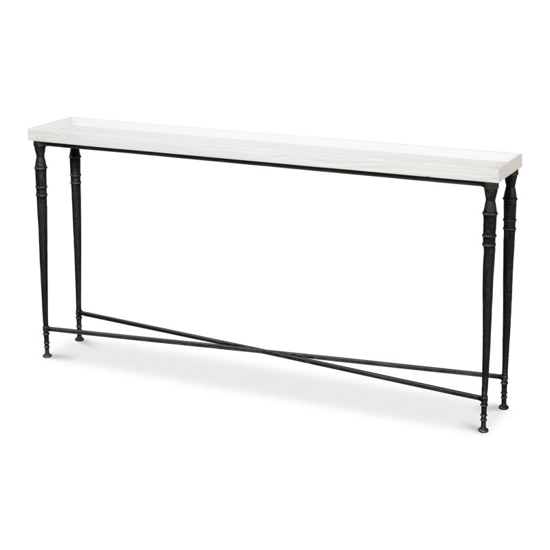 Nathaniel Solid Wood Console Table, 30" H x 80" W x 12" D