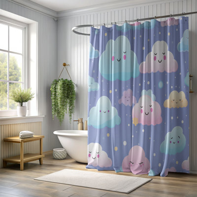 Rideau de douche Cloudy