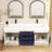 Jessica 60'' Wall-Mounted Single Bathroom Vanity-196845454