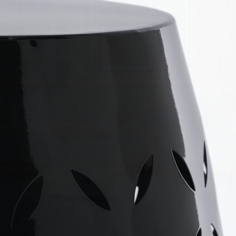 Outdoor Side Table, Black