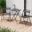 All-weather 3-piece Outdoor Folding Patio Bistro Set With Table-1264156690