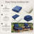 Braun Outdoor Cushions 22X22X4 Patio Chair Cushions Indoor/Outdoor Seat And Back Cushion, Cushions Only (Set Of 2)-198011476-198011486-198011473