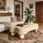 Irregular Coffee Table With Flip Top And Hidden Storage Compartment