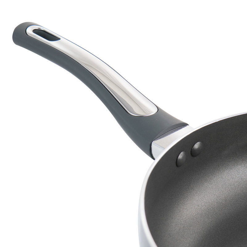 Poêle à sauter en aluminium 3,5 pintes avec couvercle Oster
