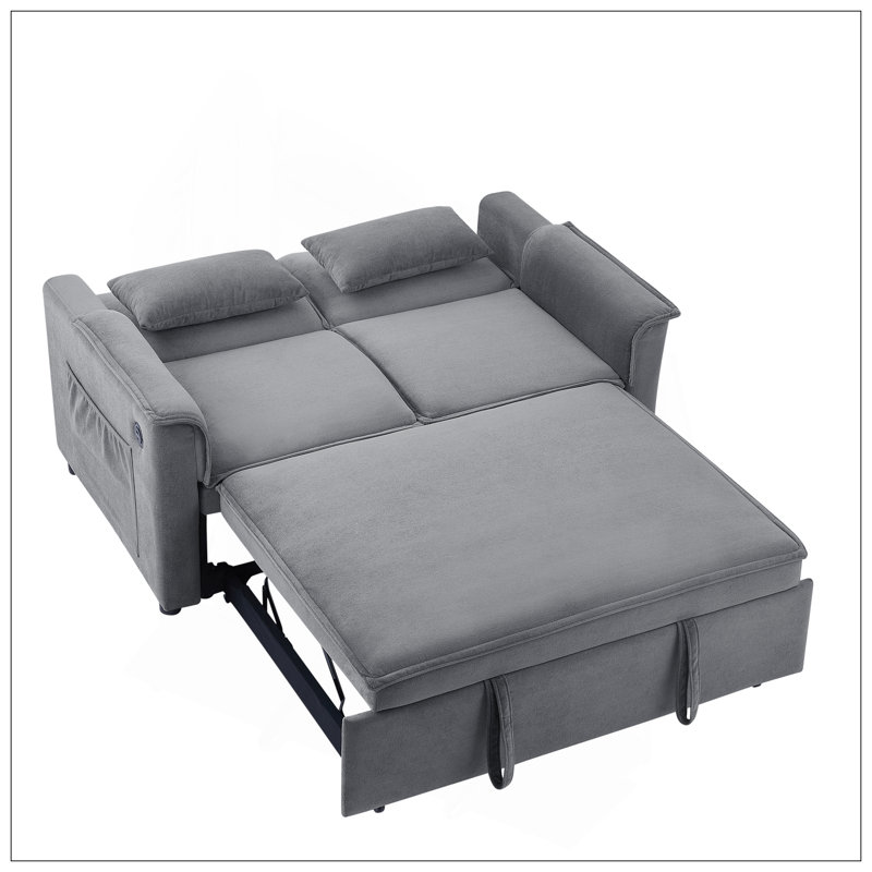 Canapé-lit convertible Modern, Grey