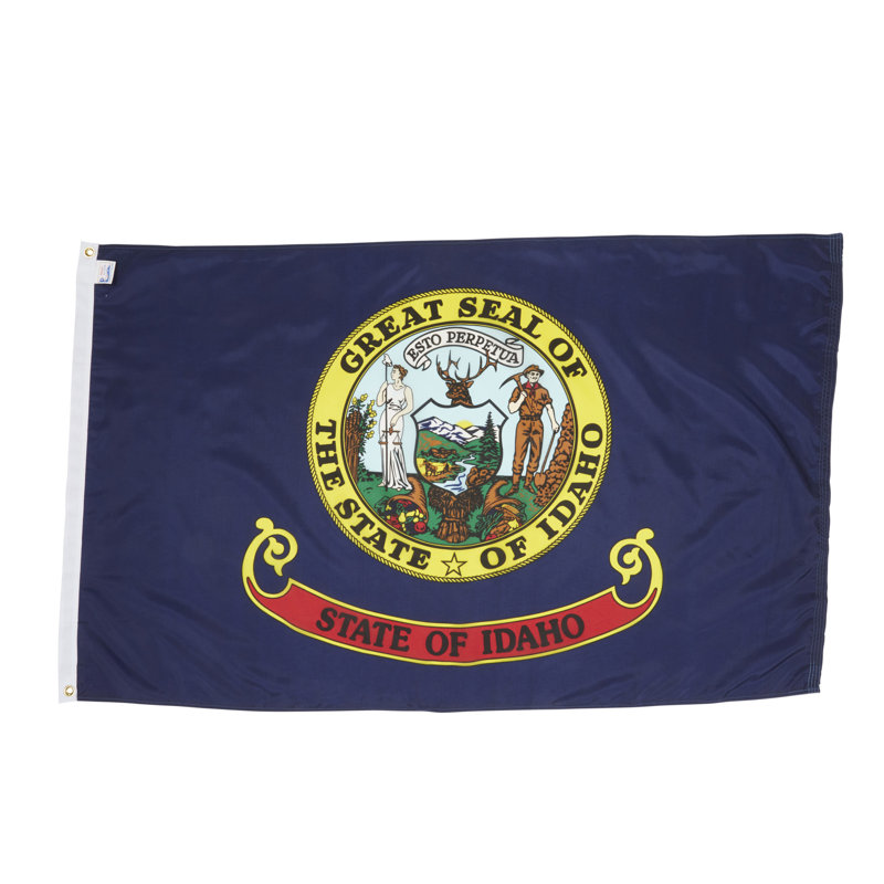 Drapeau de maison State, Idaho, Nylon, H 60 po x l 96 po