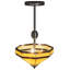 3 - Light Semi Flush Mount