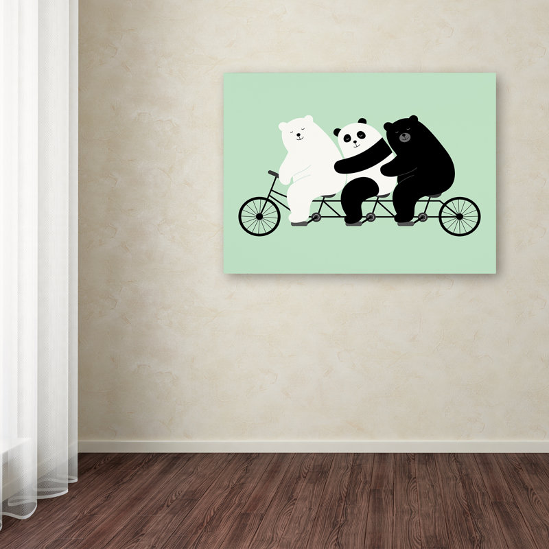 « family time », art sur toile, H 14 po x l 19 po x P 2 po