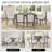Elegant Oak Dining Set
