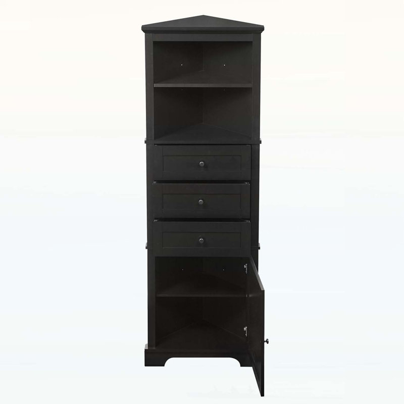 Versatile Multi-functional Cabinet for All Rooms, Meeting Various Storage Demands and Enhancing Style., Black