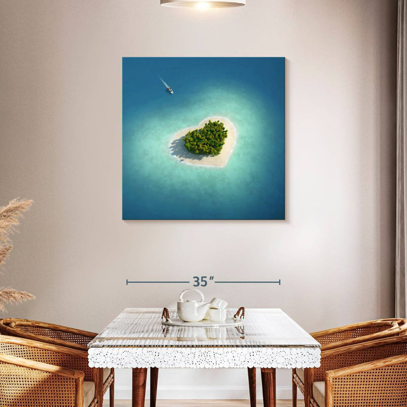 Gillard Heart Islet, H 36 po x l 36 po