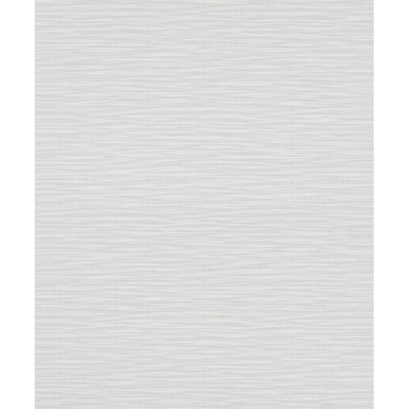 Eden 10m x 53cm Textured Matte Wallpaper Roll, White/Grey