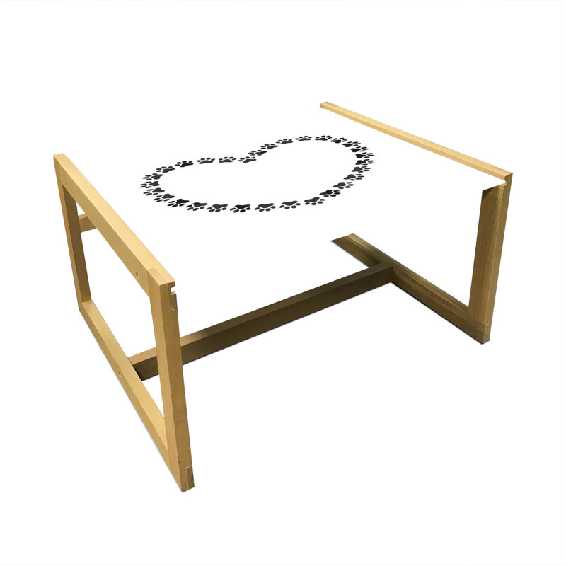 Maddison Sled Coffee Table, 40cm H x 74cm W x 62cm D