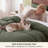 Essential Collection 100% Cotton Waffle Weave Duvet Cover Set-110365885-107624990