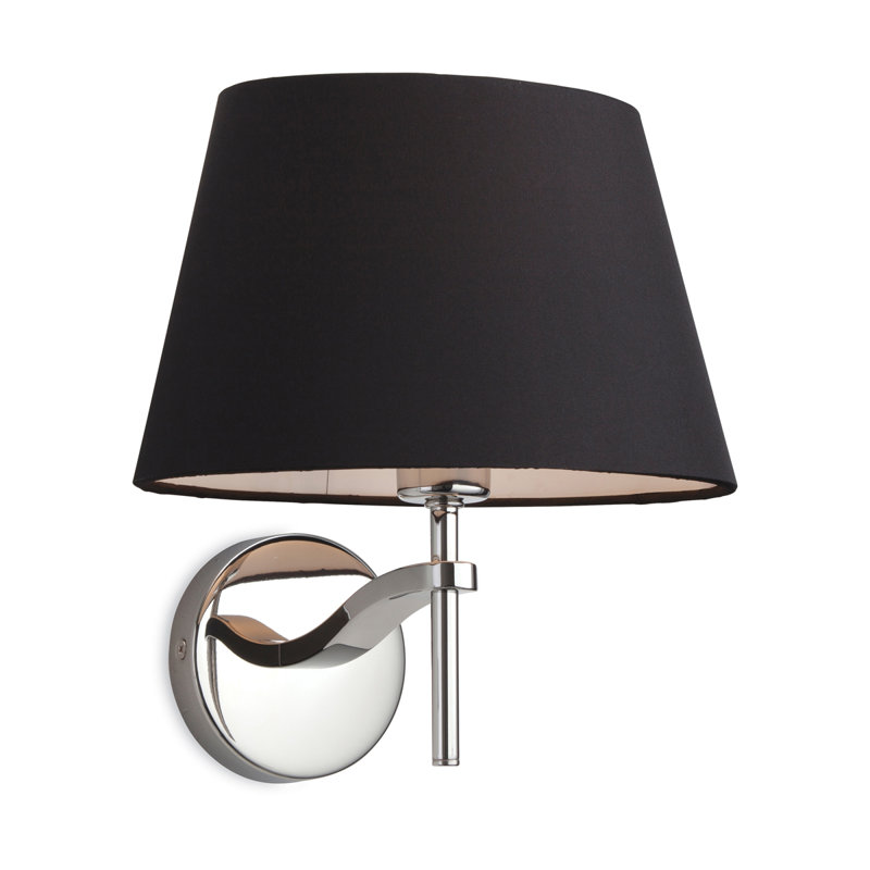 Princess Armed Sconce, Black