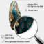 Thamim - Peacock Curved Shape Irregular Metal Wall Decor-110469049