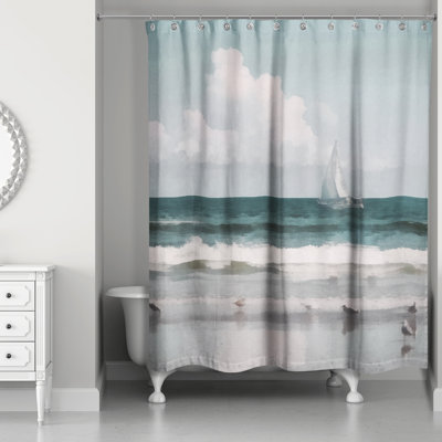 Rideau de douche simple Marquez