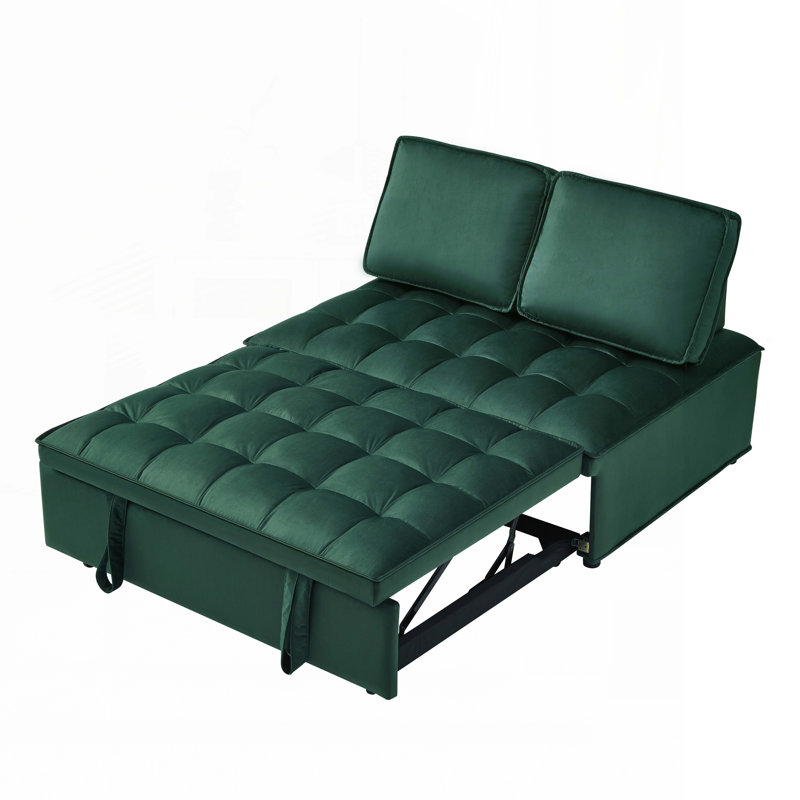 Canapé-lit sans accoudoirs, Vert