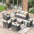 Gray Frame/Gray Cushion