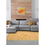 Tapisserie Dynasty kaki kilim 2 pi 11 po x 4 pi 11 po
