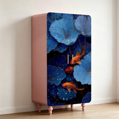 Armoire moderne française à double porte indépendante