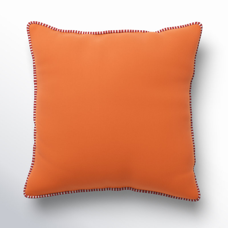 Delijah Square Indoor/Outdoor Pillow Cover & Insert, Seascape Canyon, 24" x 24"