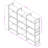 Ashlyn Etagere Bookcase-1810691105