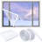 The hook & loop fastener Thermal Screen Is Easy To Install And Can Be Used In All Seasons Without Drilling Holes.-563801271