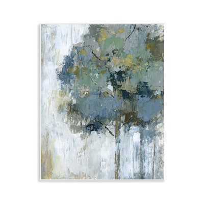  Distressed Lone Tree Wall Plaque Art by Nan