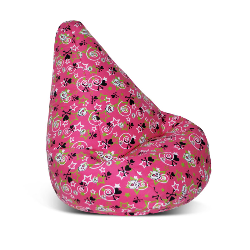 American Furniture Alliance Adult Bean Bag Chair, Pink 