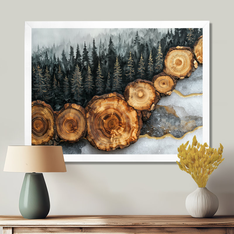Gloretta - Landscapes Canvas Art Print, H 12 po x l 20 po, Reproduction encadrée d'une seule photo, Blanc