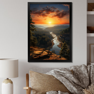 Georgia Landscape On Canvas Print