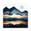 Reflect Hills - Print on Canvas-935132188-935132189