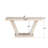 60 Inches Vintage Distressed Wood Entryway Bench With 2-Tier Solid Wood Veneer Storage Cabinet, Rustic Wide Design For Hallway, Living Room & Behind Sofa, Antique Natural-1137627389