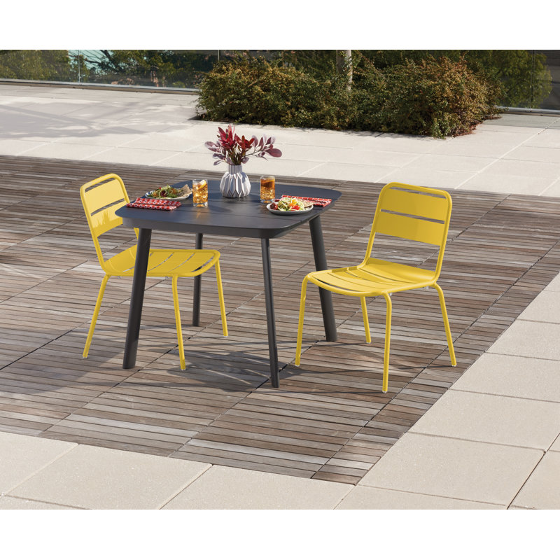Kapri Outdoor 3 - Piece Dining Set, Sage