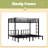 Twin Over Twin & Queen Bunk Bed, Metal Triple Bunk Bed With Safety Guardrails,Space-Saving/Noise Reduced-2118082279-2118082274