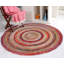 Littoral Striped Jute / Sisal Hand Woven Area Rug-1904072847