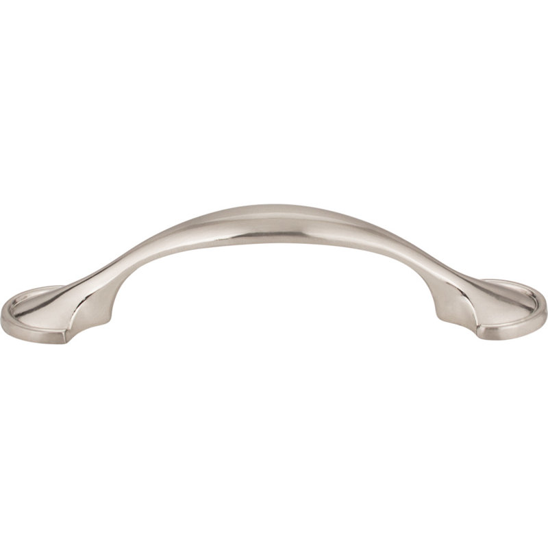 Watervale 3" Center to Center Arch Pull, Satin Nickel