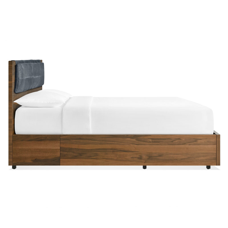 Homecoming Outdoor Bed, King, Camel Genuine Leather