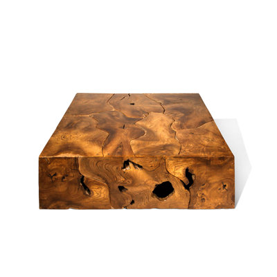 Slice Solid Wood Coffee Table