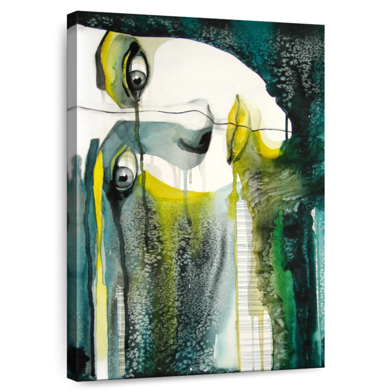 Portrait de femme Leisha, H 36 po x l 24 po