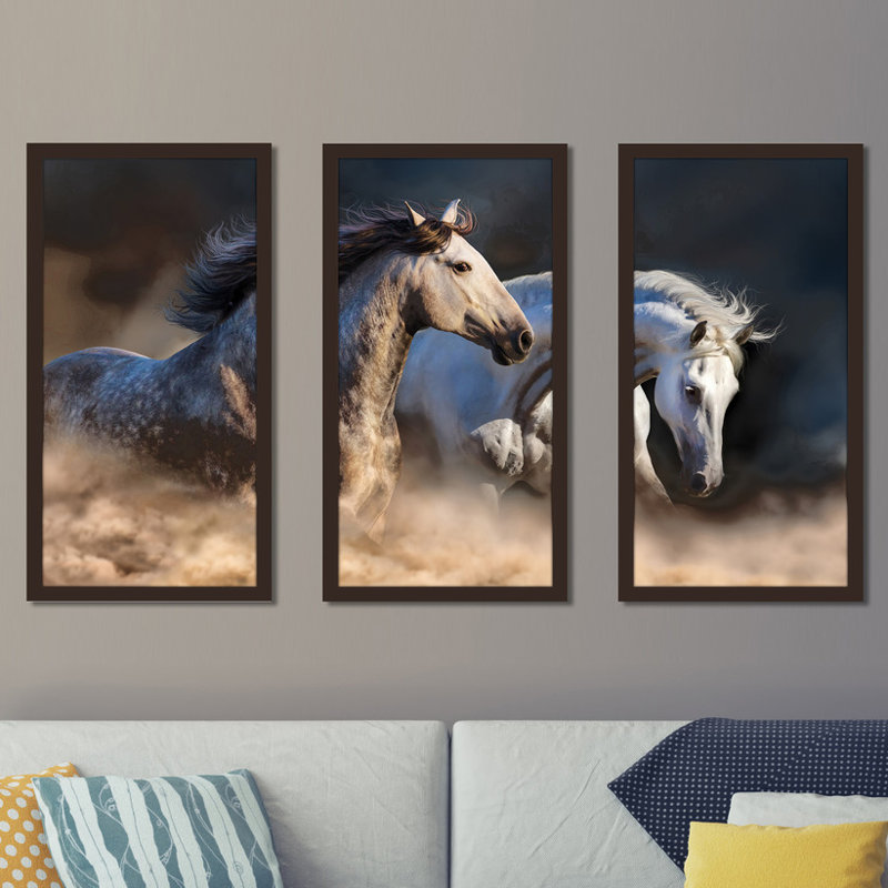 " Sisters 3 Piece " 3 - Pieces, 33.5" H x 52.5" W x 1" D