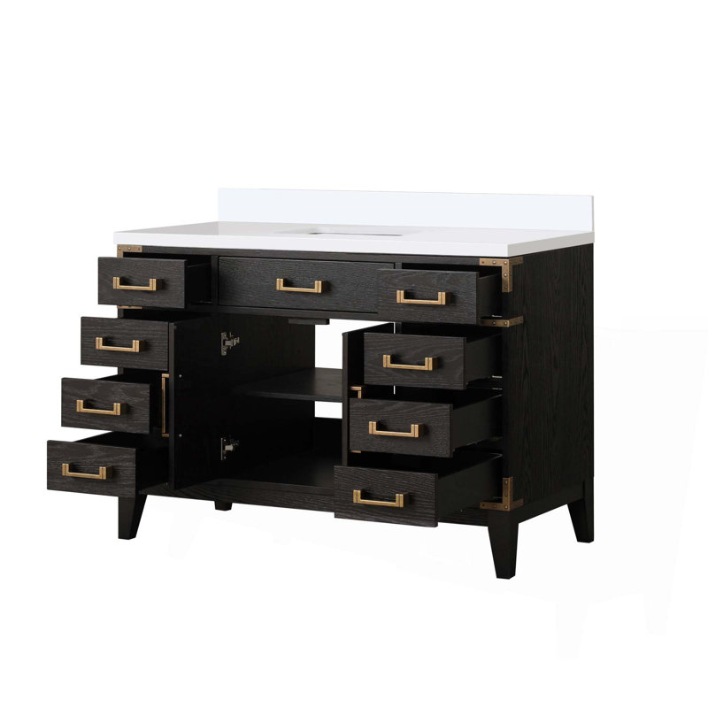Single Bath Vanity with Top