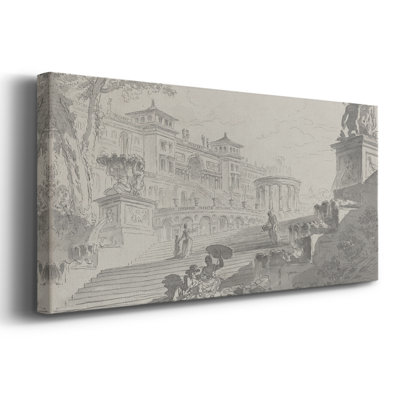 Série abstraite-CM XXXI- Toile tendue avec châssis - Prêt à accrocher
