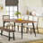 Metal Base Dining Table-2038437384
